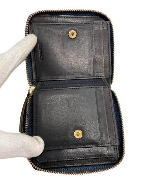 kissora（キソラ）kissora (キソラ) コンパクトウォレット ネイビーの古着・服飾アイテム