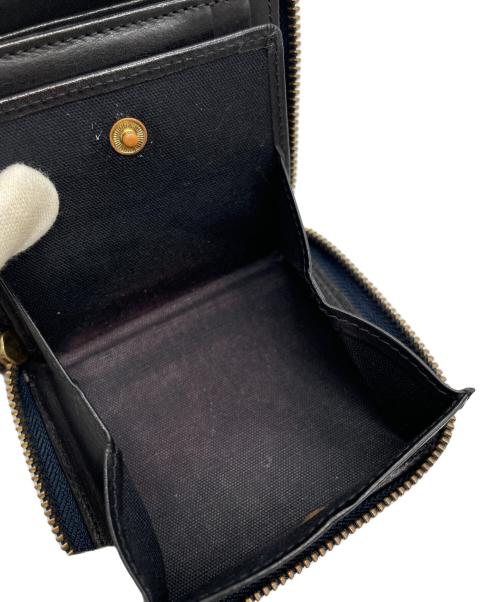 kissora（キソラ）kissora (キソラ) コンパクトウォレット ネイビーの古着・服飾アイテム