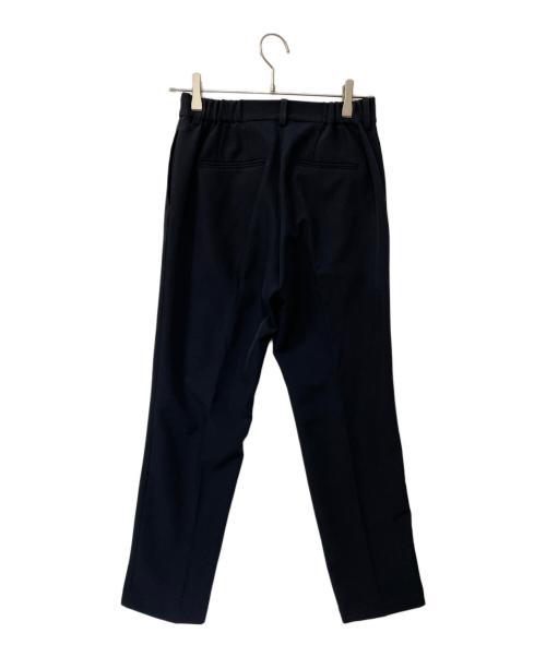 RUIRUE BOUTIQUE（ルイルエブティック）RUIRUE BOUTIQUE (ルイルエブティック) ノーカラーコクーンペプラムスリムパンツスーツ ネイビー サイズ:Mの古着・服飾アイテム