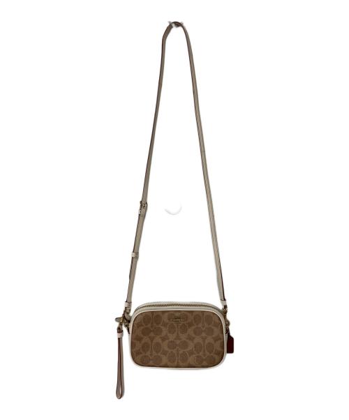 COACH（コーチ）COACH (コーチ) ショルダーバッグ ベージュの古着・服飾アイテム
