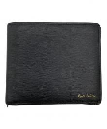 PAUL SMITH（ポールスミス）の古着「2つ折り財布」｜ブラック
