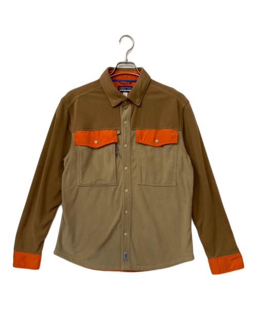 Patagonia（パタゴニア）Patagonia (パタゴニア) トップス カーキ×オレンジ サイズ:Sの古着・服飾アイテム