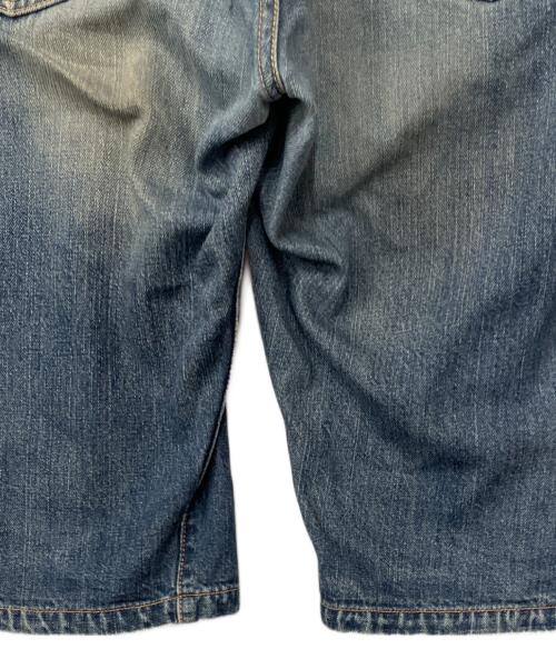 EVISU bySIOTANIBROTHERS（エビスバイシオタニタニブラザーズ）EVISU bySIOTANIBROTHERS (エビスバイシオタニタニブラザーズ) デニムハーフパンツ ブルー サイズ:38の古着・服飾アイテム