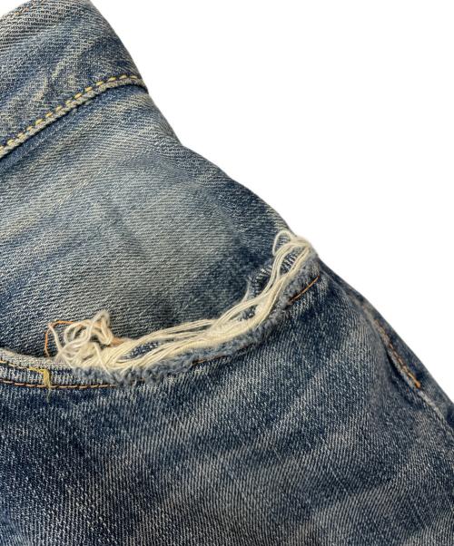 EVISU bySIOTANIBROTHERS（エビスバイシオタニタニブラザーズ）EVISU bySIOTANIBROTHERS (エビスバイシオタニタニブラザーズ) デニムハーフパンツ ブルー サイズ:38の古着・服飾アイテム