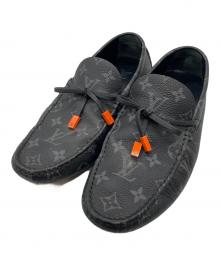 LOUIS VUITTON（ルイ ヴィトン）の古着「ドライビングシューズ」｜ブラック
