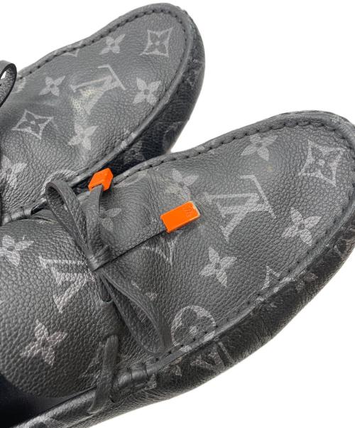 LOUIS VUITTON（ルイ ヴィトン）LOUIS VUITTON (ルイ ヴィトン) ドライビングシューズ ブラック サイズ:7の古着・服飾アイテム