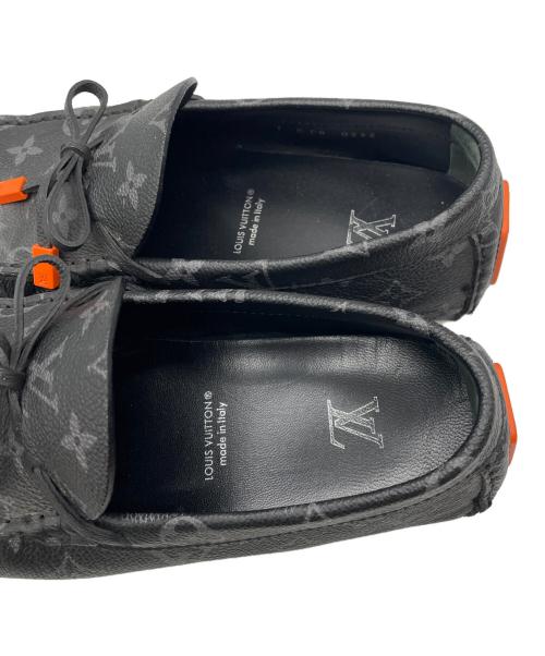 LOUIS VUITTON（ルイ ヴィトン）LOUIS VUITTON (ルイ ヴィトン) ドライビングシューズ ブラック サイズ:7の古着・服飾アイテム