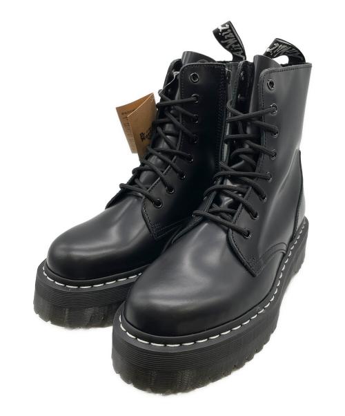 Dr.Martens（ドクターマーチン）Dr.Martens (ドクターマーチン) JADON ホワイトステッチ 8 ホール ブーツ ブラック サイズ:26の古着・服飾アイテム