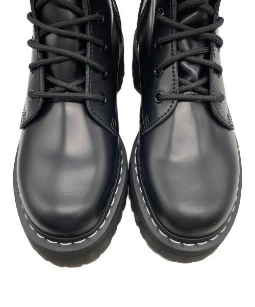 Dr.Martens（ドクターマーチン）Dr.Martens (ドクターマーチン) JADON ホワイトステッチ 8 ホール ブーツ ブラック サイズ:26の古着・服飾アイテム