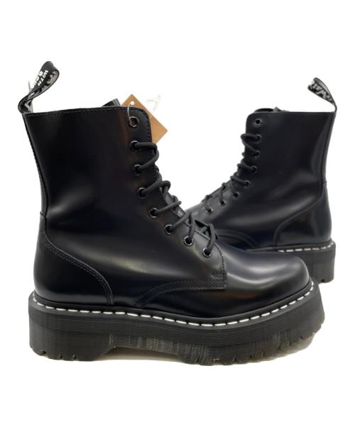 Dr.Martens（ドクターマーチン）Dr.Martens (ドクターマーチン) JADON ホワイトステッチ 8 ホール ブーツ ブラック サイズ:26の古着・服飾アイテム