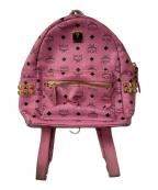 MCMエムシーエム）の古着「リュック」｜ピンク