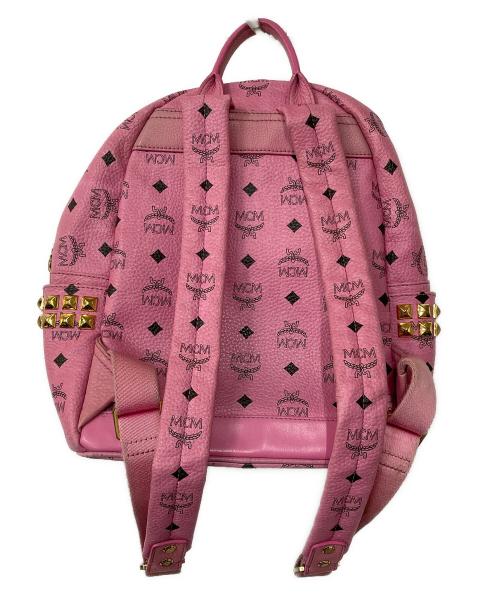 MCM（エムシーエム）MCM (エムシーエム) リュック ピンクの古着・服飾アイテム