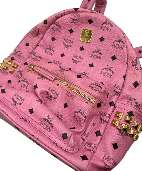 MCM（エムシーエム）MCM (エムシーエム) リュック ピンクの古着・服飾アイテム