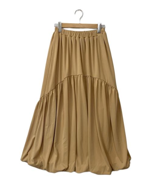 OLLUN（オルン）OLLUN (オルン) ロングスカート カーキ サイズ:Mの古着・服飾アイテム