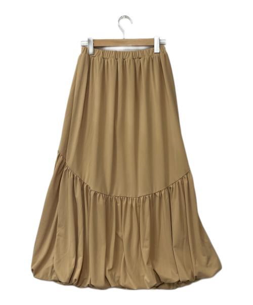 OLLUN（オルン）OLLUN (オルン) ロングスカート カーキ サイズ:Mの古着・服飾アイテム