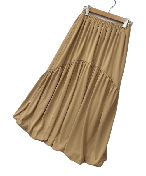 OLLUN（オルン）OLLUN (オルン) ロングスカート カーキ サイズ:Mの古着・服飾アイテム