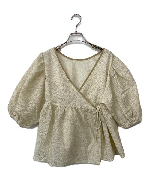 OLLUN（オルン）OLLUN (オルン) ブラウス カーキ サイズ:Freeの古着・服飾アイテム