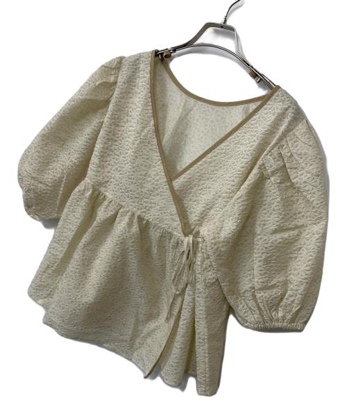 OLLUN（オルン）OLLUN (オルン) ブラウス カーキ サイズ:Freeの古着・服飾アイテム