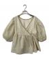 OLLUN（オルン）の古着「ブラウス」｜カーキ
