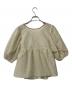OLLUN (オルン) ブラウス カーキ サイズ:Free：3500円