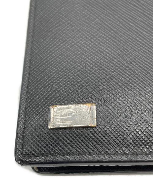 dunhill（ダンヒル）dunhill (ダンヒル) 2つ折り財布 ブラックの古着・服飾アイテム