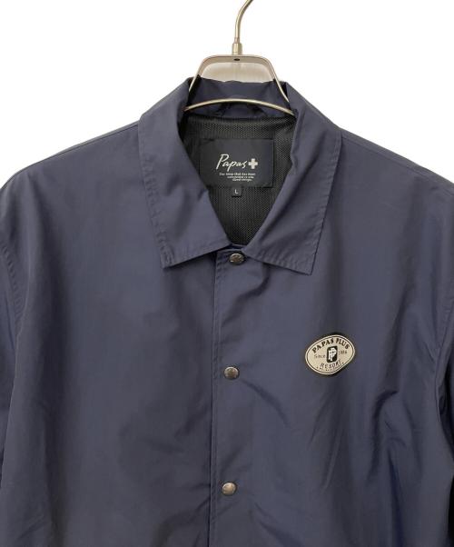 PAPAS PLUS（パパスプラス）PAPAS PLUS (パパスプラス) ゴルフウェア(トップス) ネイビー サイズ:Lの古着・服飾アイテム