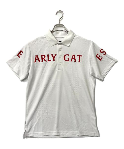 PEARLY GATES（パーリーゲイツ）PEARLY GATES (パーリーゲイツ) ゴルフウェア(トップス) ホワイト サイズ:5の古着・服飾アイテム