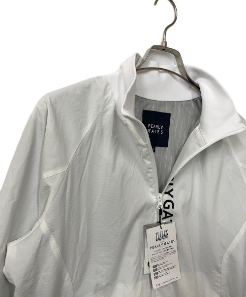 PEARLY GATES（パーリーゲイツ）PEARLY GATES (パーリーゲイツ) ゴルフウェア(トップス) ホワイト サイズ:5の古着・服飾アイテム