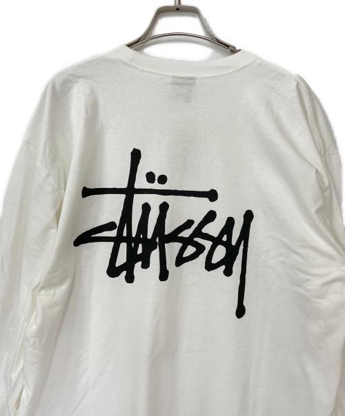 stussy（ステューシー）stussy (ステューシー) ロングスリーブTシャツ ホワイト サイズ:XLの古着・服飾アイテム