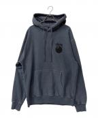 stussyステューシー）の古着「プルオーバーパーカー」｜ネイビー