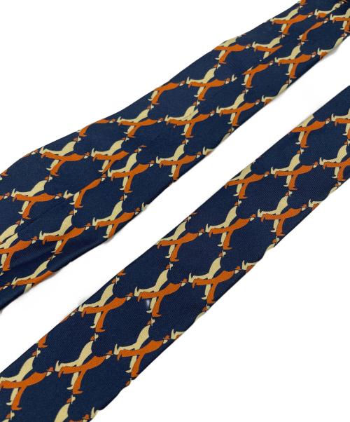 GUCCI（グッチ）GUCCI (グッチ) ネクタイ ネイビー サイズ:表記無しの古着・服飾アイテム