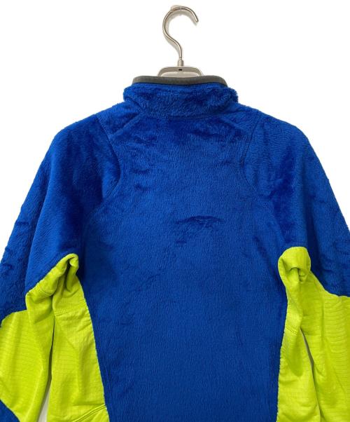 Patagonia（パタゴニア）Patagonia (パタゴニア) フリースジャケット ブルー×イエロー サイズ:XSの古着・服飾アイテム