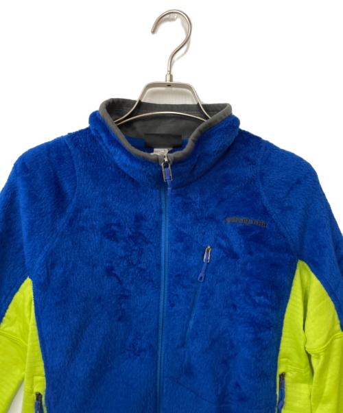 Patagonia（パタゴニア）Patagonia (パタゴニア) フリースジャケット ブルー×イエロー サイズ:XSの古着・服飾アイテム