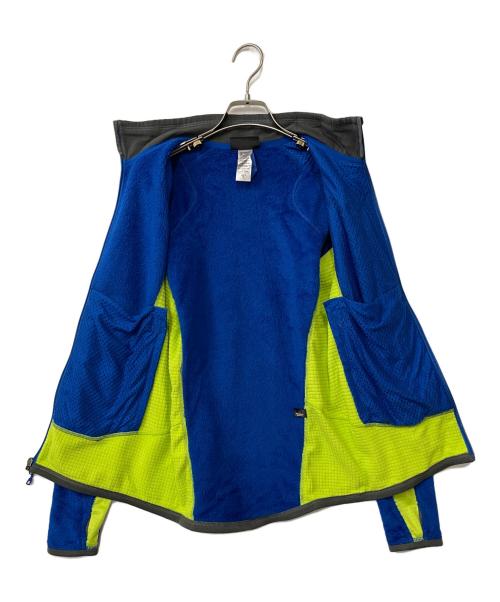 Patagonia（パタゴニア）Patagonia (パタゴニア) フリースジャケット ブルー×イエロー サイズ:XSの古着・服飾アイテム