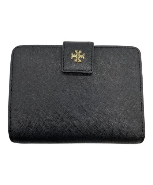 TORY BURCH（トリーバーチ）TORY BURCH (トリーバーチ) 2つ折り財布 ブラックの古着・服飾アイテム