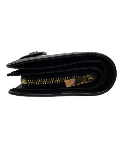 TORY BURCH（トリーバーチ）TORY BURCH (トリーバーチ) 2つ折り財布 ブラックの古着・服飾アイテム