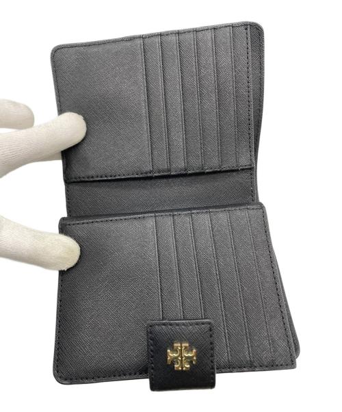 TORY BURCH（トリーバーチ）TORY BURCH (トリーバーチ) 2つ折り財布 ブラックの古着・服飾アイテム