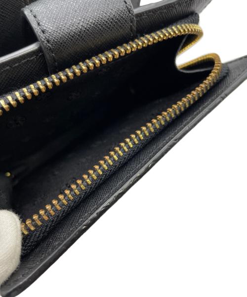 TORY BURCH（トリーバーチ）TORY BURCH (トリーバーチ) 2つ折り財布 ブラックの古着・服飾アイテム