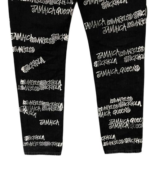 Denim Tears（デニムティアーズ）Denim Tears (デニムティアーズ) stussy (ステューシー) OUR LEGACY (アワーレガシー) デニムパンツ ブラック サイズ:81の古着・服飾アイテム