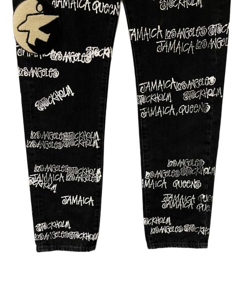 Denim Tears（デニムティアーズ）Denim Tears (デニムティアーズ) stussy (ステューシー) OUR LEGACY (アワーレガシー) デニムパンツ ブラック サイズ:81の古着・服飾アイテム