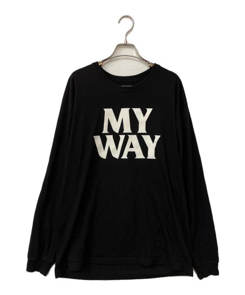 NEIGHBORHOOD（ネイバーフッド）NEIGHBORHOOD (ネイバーフッド) 長袖Tシャツ ブラック サイズ:Lの古着・服飾アイテム