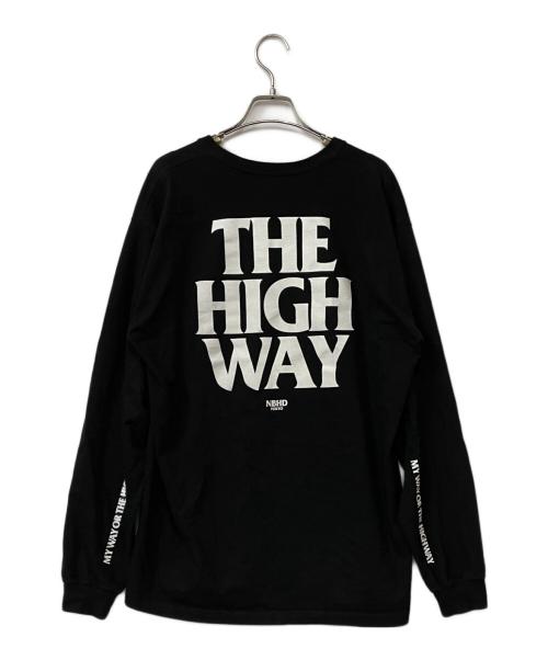 NEIGHBORHOOD（ネイバーフッド）NEIGHBORHOOD (ネイバーフッド) 長袖Tシャツ ブラック サイズ:Lの古着・服飾アイテム