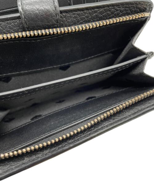 Kate Spade（ケイトスペード）Kate Spade (ケイトスペード) 2つ折り財布 ブラックの古着・服飾アイテム