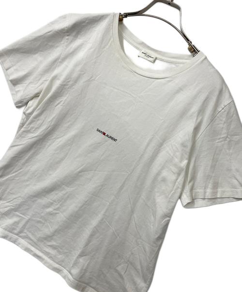 Saint Laurent Paris（サンローランパリ）Saint Laurent Paris (サンローランパリ) Tシャツ ホワイト サイズ:XLの古着・服飾アイテム