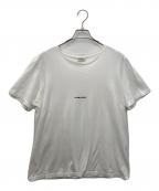 Saint Laurent Parisサンローランパリ）の古着「Tシャツ」｜ホワイト