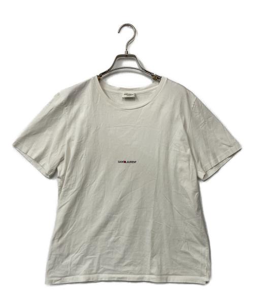 Saint Laurent Paris（サンローランパリ）Saint Laurent Paris (サンローランパリ) Tシャツ ホワイト サイズ:XLの古着・服飾アイテム