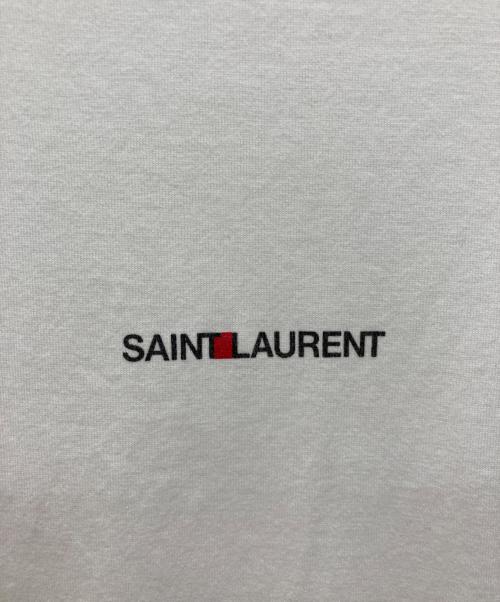 Saint Laurent Paris（サンローランパリ）Saint Laurent Paris (サンローランパリ) Tシャツ ホワイト サイズ:XLの古着・服飾アイテム