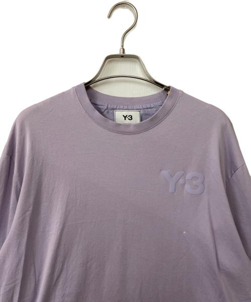 Y-3（ワイスリー）Y-3 (ワイスリー) ロングスリーブTシャツ パープル サイズ:Mの古着・服飾アイテム