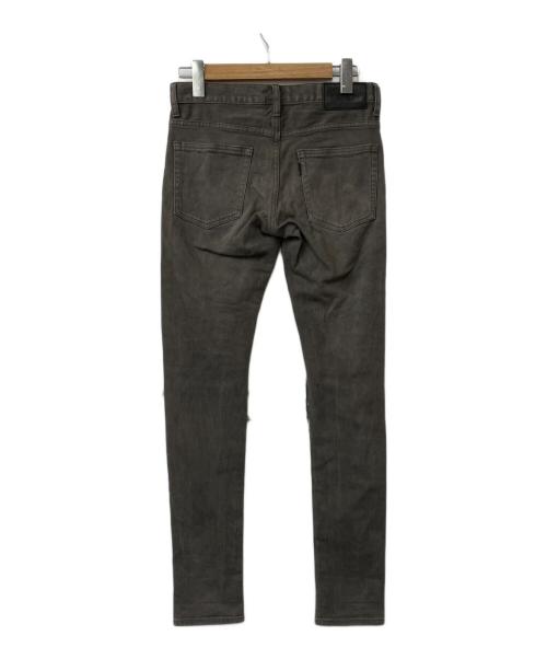 UNDERCOVER（アンダーカバー）UNDERCOVER (アンダーカバー) ダメージ加工デニムパンツ グレー サイズ:1の古着・服飾アイテム