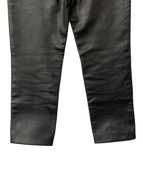 HARLEY-DAVIDSON（ハーレーダビッドソン）HARLEY-DAVIDSON (ハーレーダビッドソン) レザーパンツ ブラック サイズ:31の古着・服飾アイテム